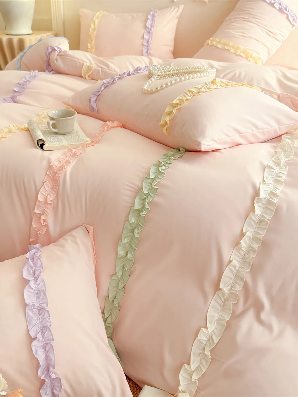 Coquette Ribbon Bow Bedding Set