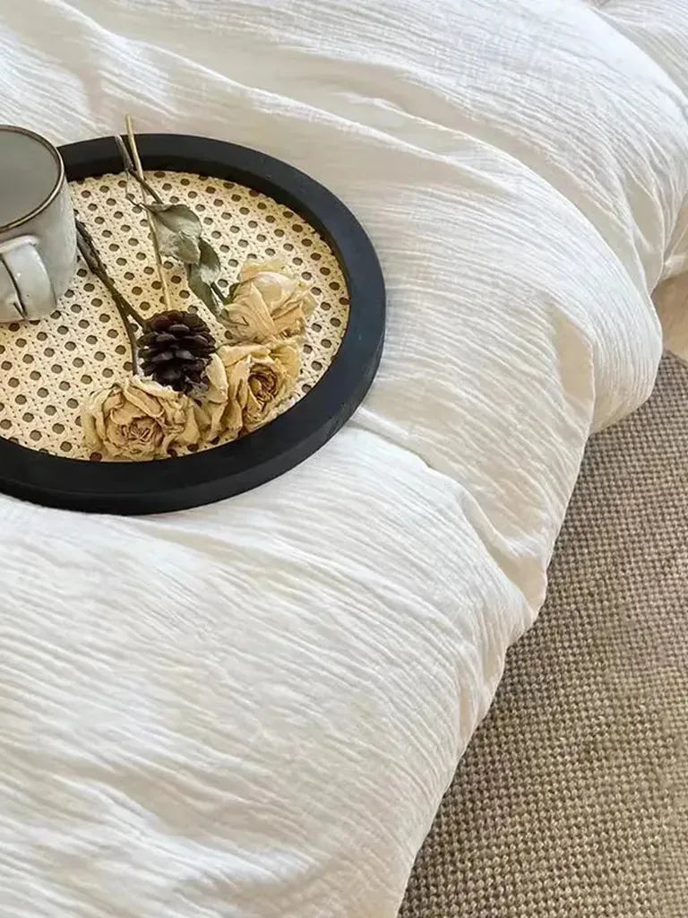 Cotton Muslin Duvet Cover Set