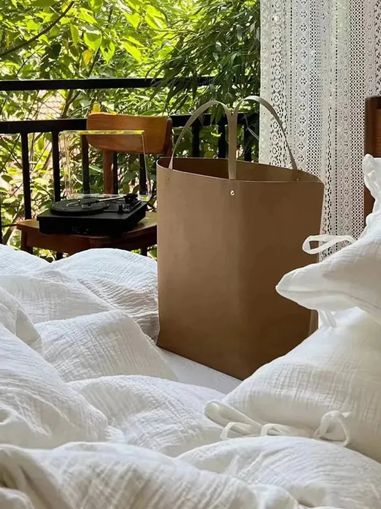 Cotton Muslin Duvet Cover Set