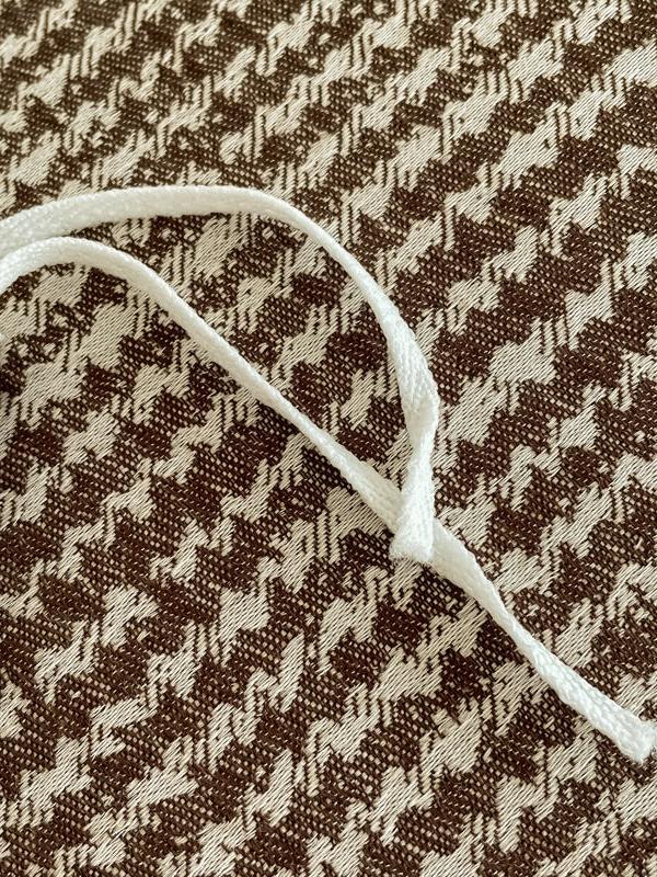 Cotton Houndstooth Jacquard Farmhouse Duvet Cover