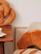 Cute Bread Collection Throw Pillow