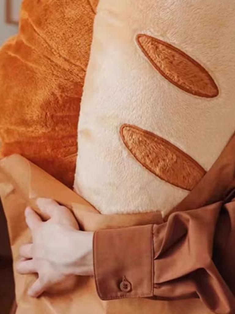 Cute Bread Collection Throw Pillow