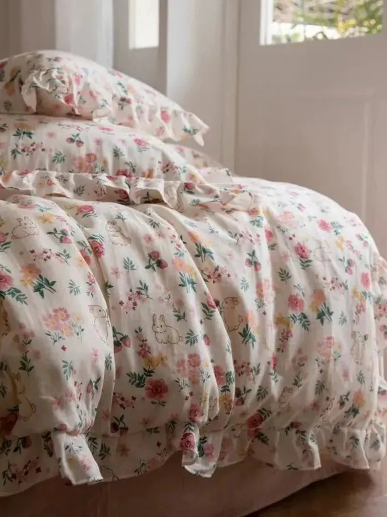 Cute Strawberry Bedding Set