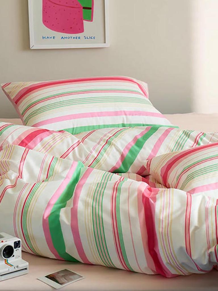 Cheerful Striped Duvet Cover