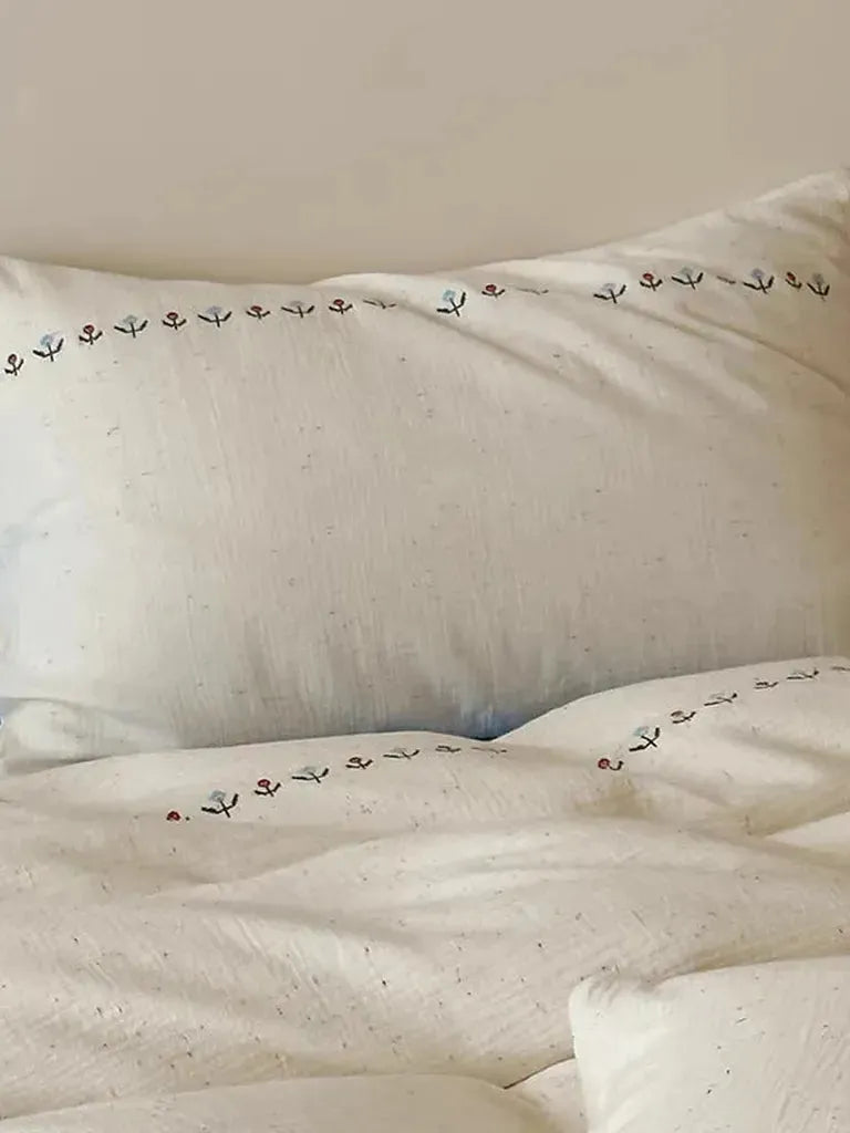 Dreamy Floral Muslin Bedding Set