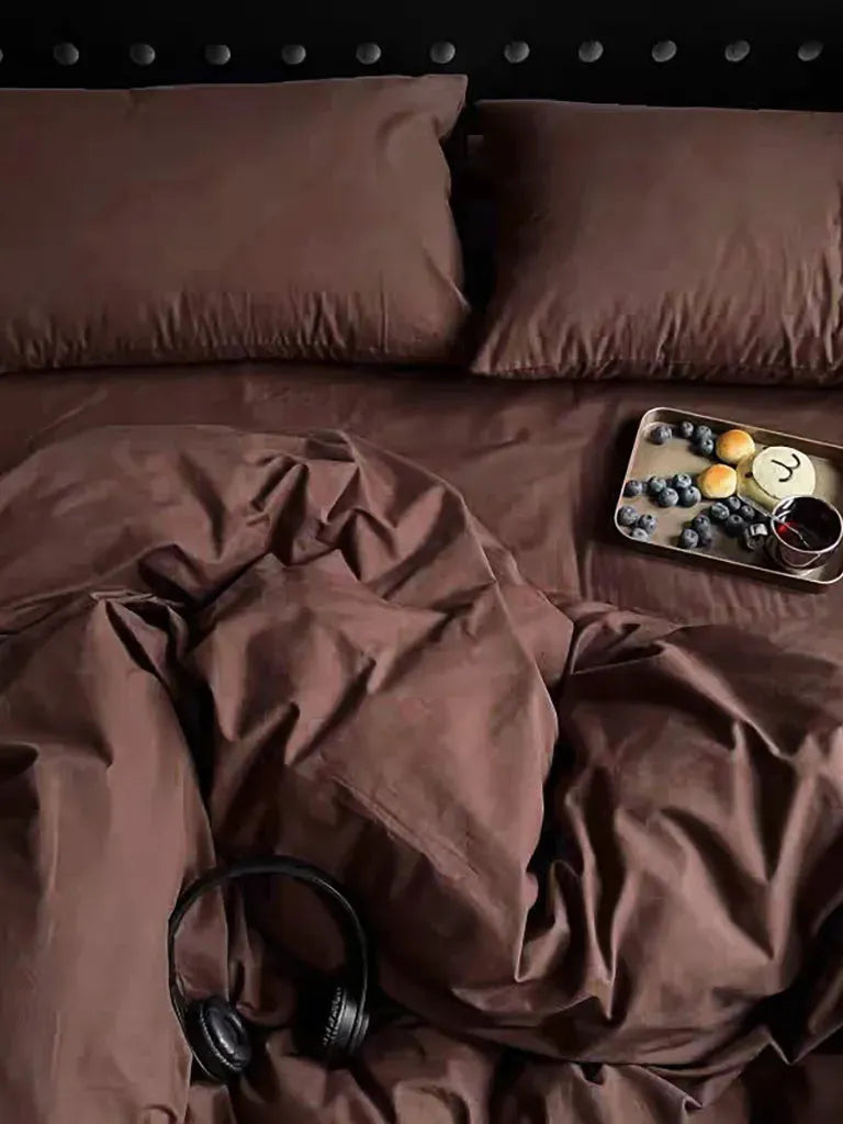 Earthy Brown Bedding Set