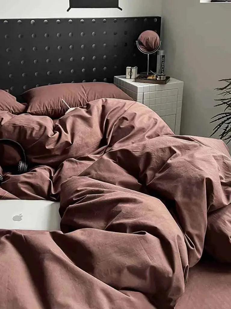 Earthy Brown Bedding Set