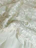 Elegant French Lace Duvet Cover