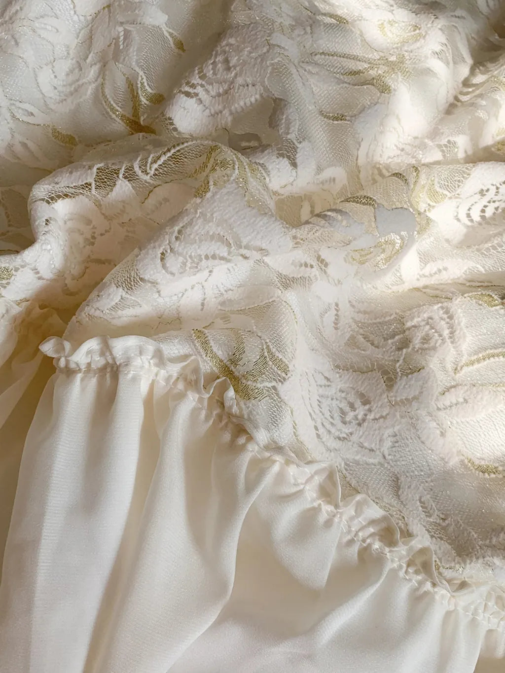 Elegant French Lace Duvet Cover
