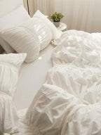 Fairy Ruched Duvet Cover Set