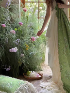 Fairy Spring Floral Comforter Set