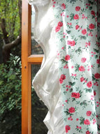 Farmhouse Ditsy Floral Chiffon Curtain