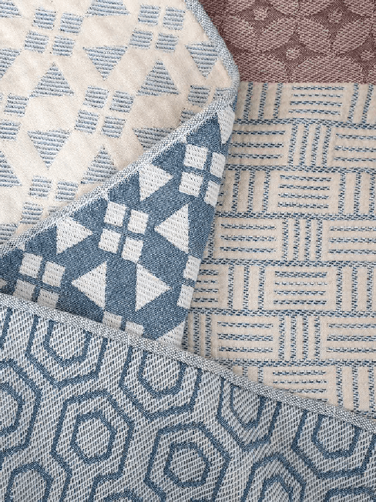 Farmhouse Patchwork Style Blanket