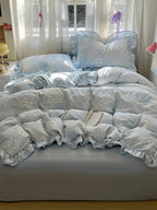 Floral Patchwork Style Bedding Set
