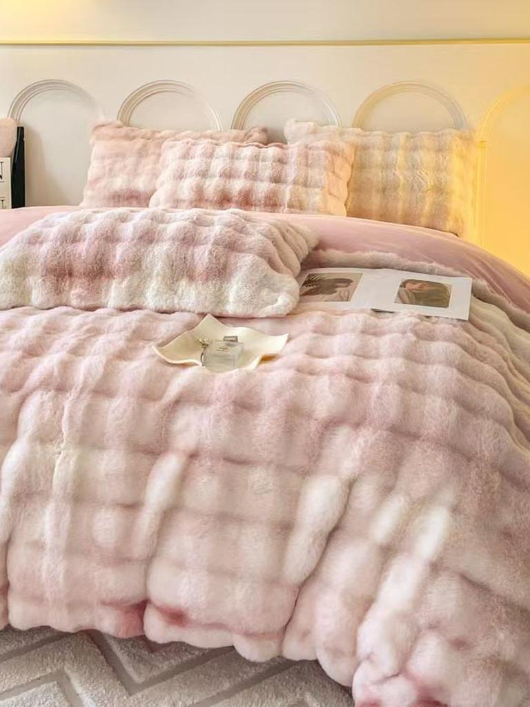 Fluffy Faux Fur Duvet Cover