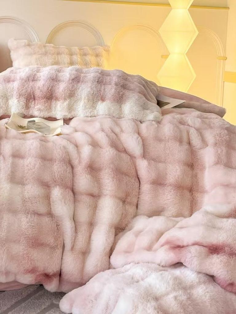 Fluffy Faux Fur Duvet Cover