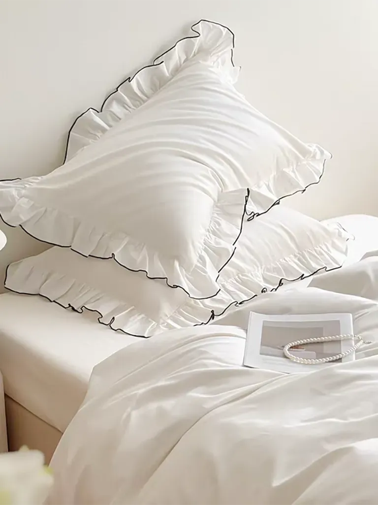 French Ruffle Duvet Cover Set