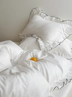 French Ruffle Duvet Cover Set