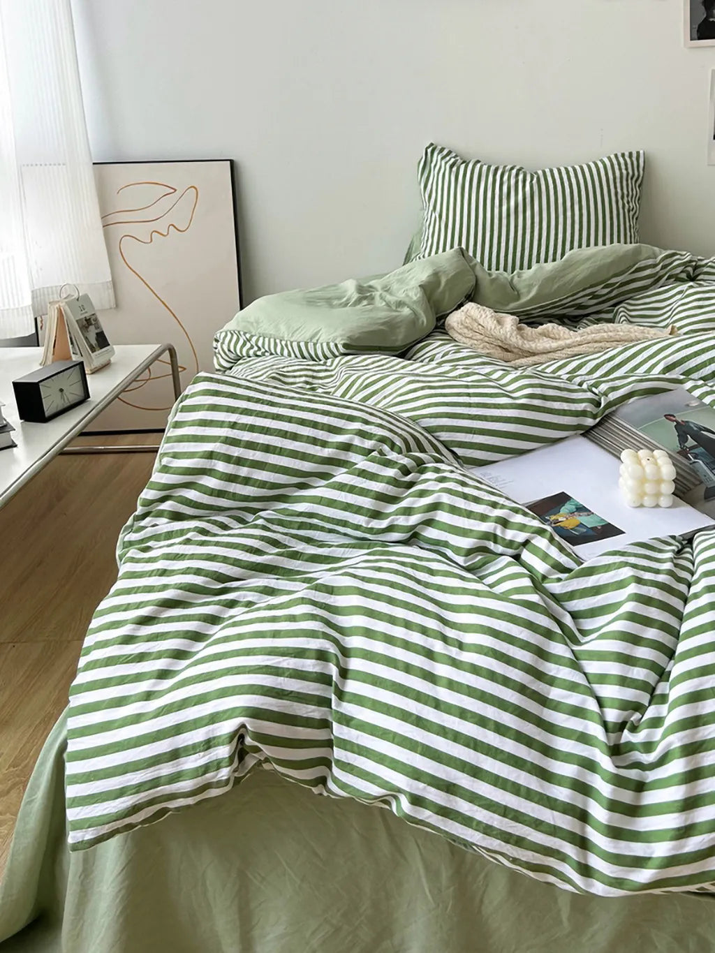 Fresh Striped Bedding Set