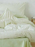 Fresh Striped Duvet Cover Set