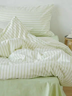 Fresh Striped Duvet Cover Set