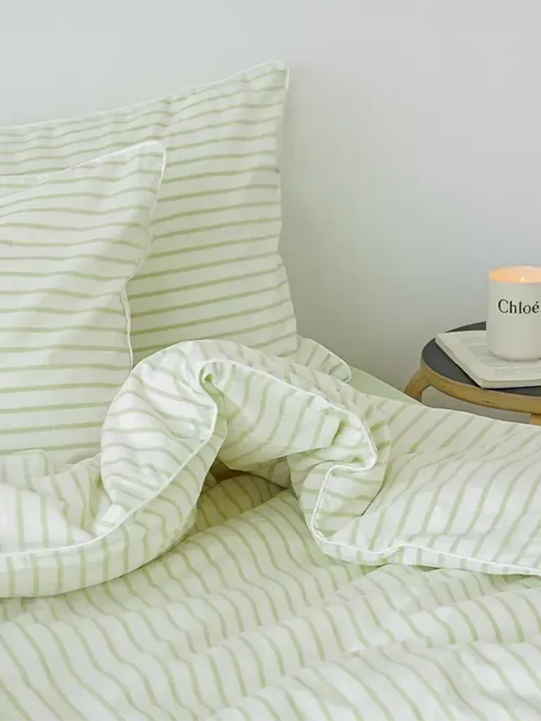 Fresh Striped Duvet Cover Set