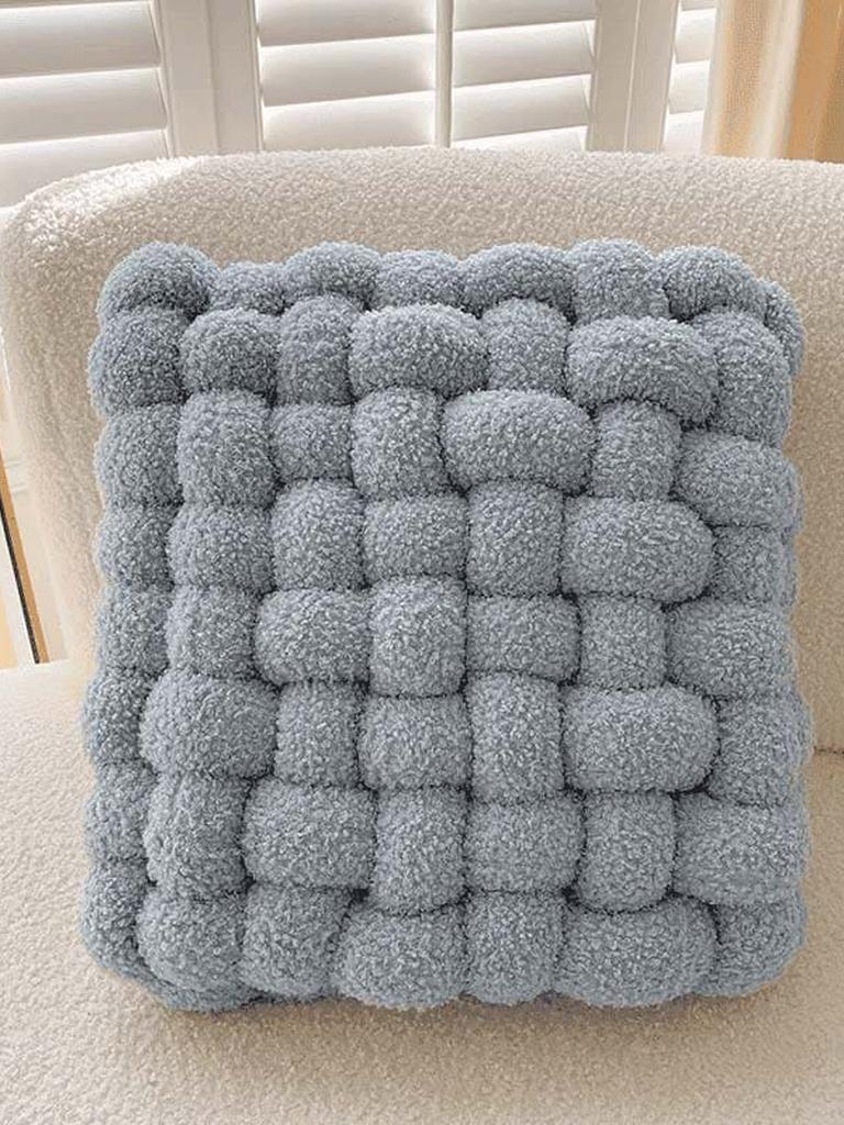 Handmade Teddy Braided Cushion