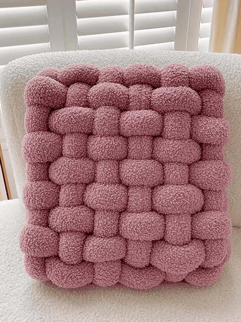 Handmade Teddy Braided Cushion