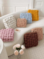 Handmade Teddy Braided Cushion