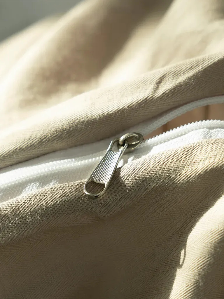 Herringbone Twill Duvet Cover