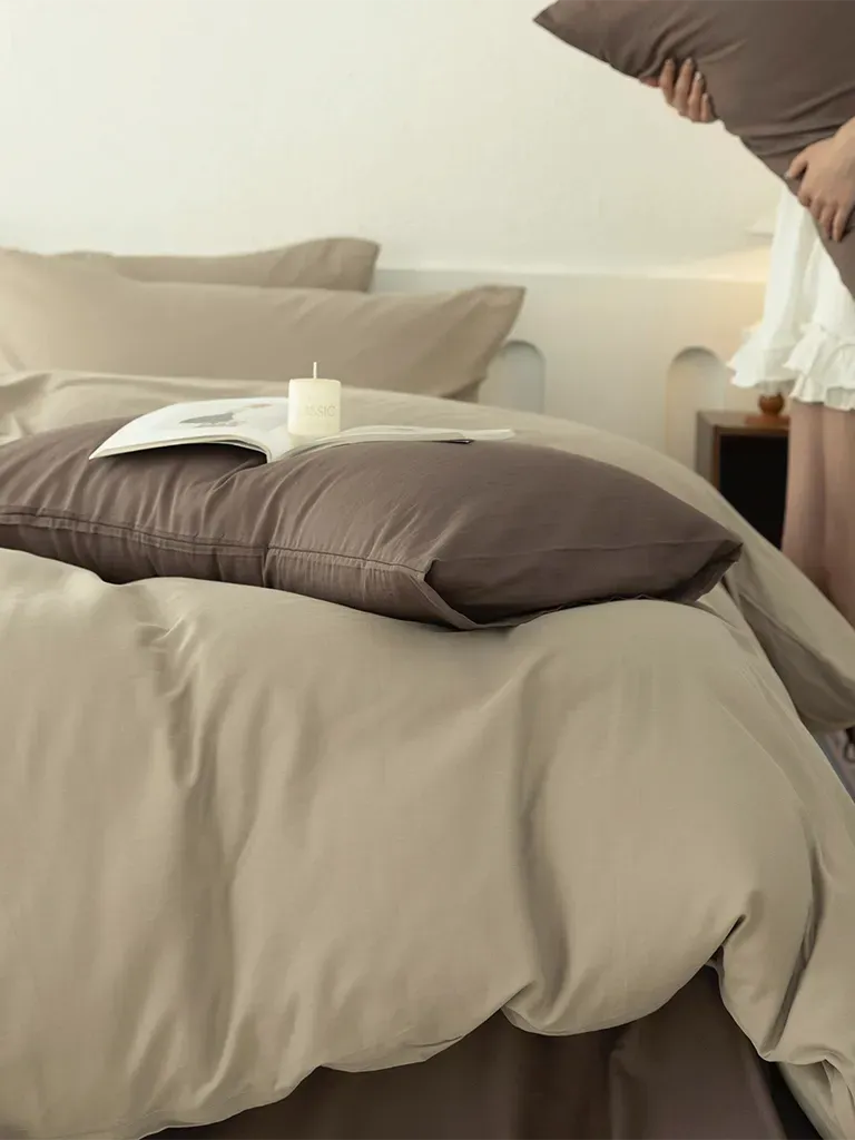 Herringbone Twill Duvet Cover