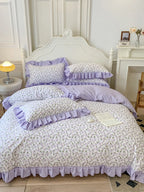 Lavender Tulip Bedding Set