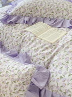 Lavender Tulip Bedding Set