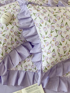 Lavender Tulip Bedding Set