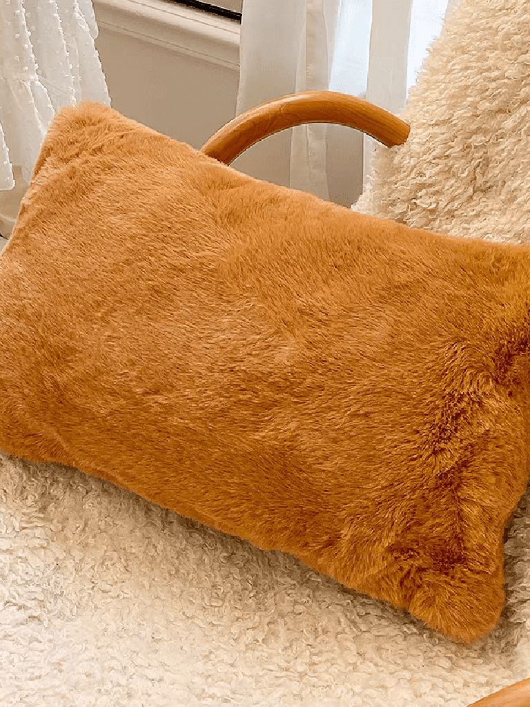 Luxury Faux Fur Pillow