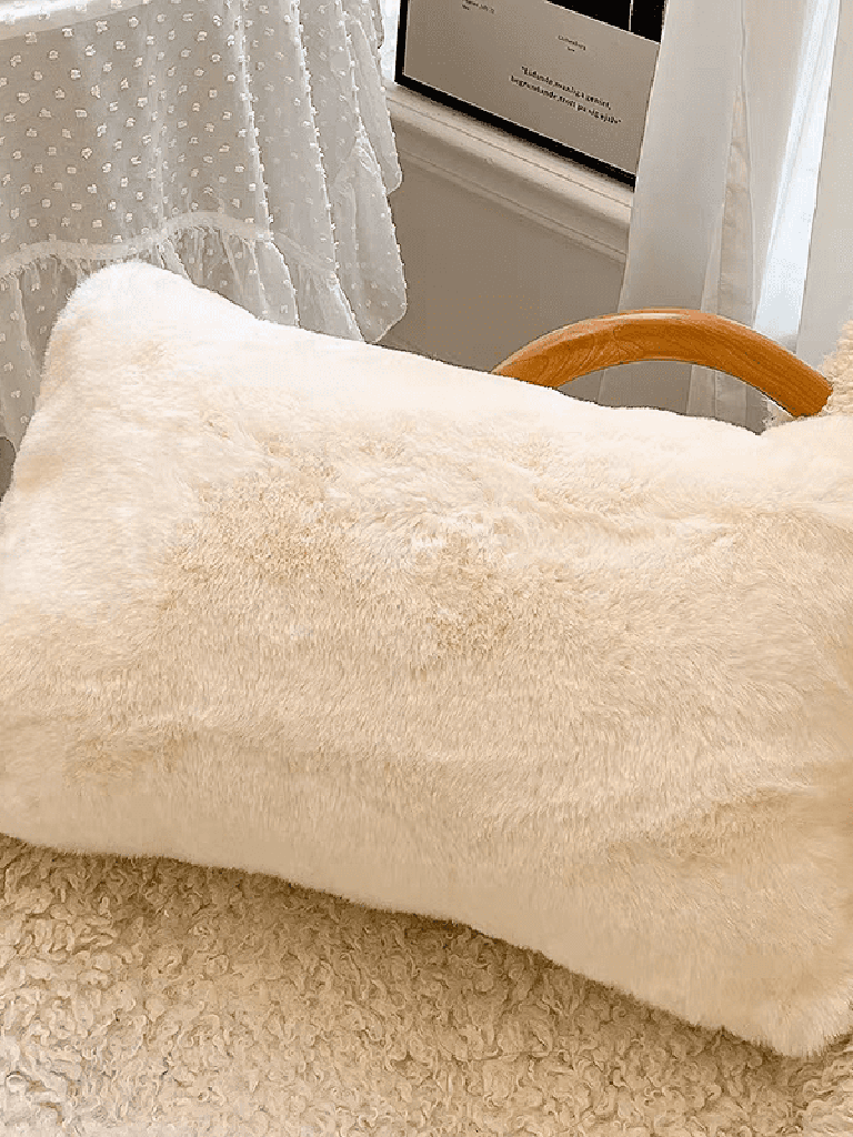 Luxury Faux Fur Pillow