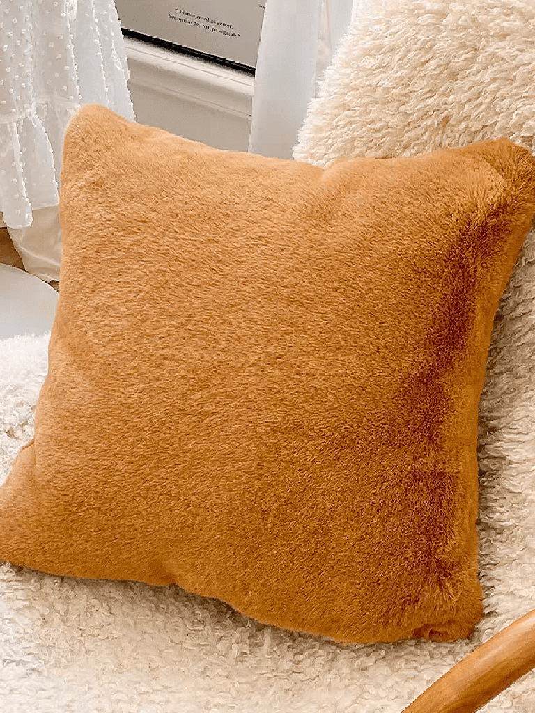Luxury Faux Fur Pillow