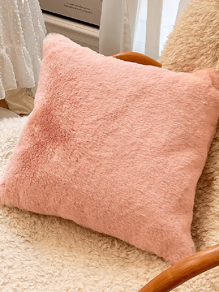 Luxury Faux Fur Pillow