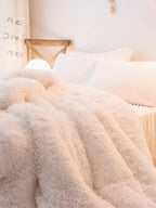 Luxury Plush Shaggy Bedding Set