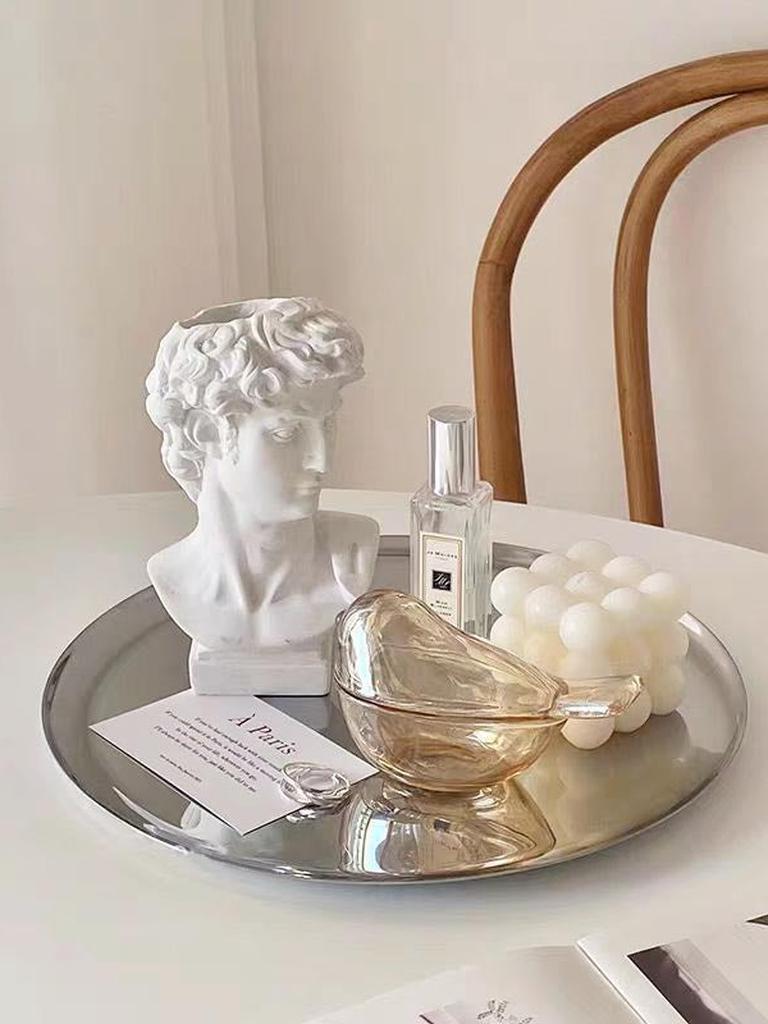 Minimalist Mirrored Jewelry Tray