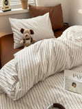 Modern Pinstripe Duvet Cover