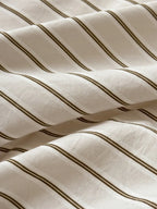 Modern Pinstripe Bedding Set