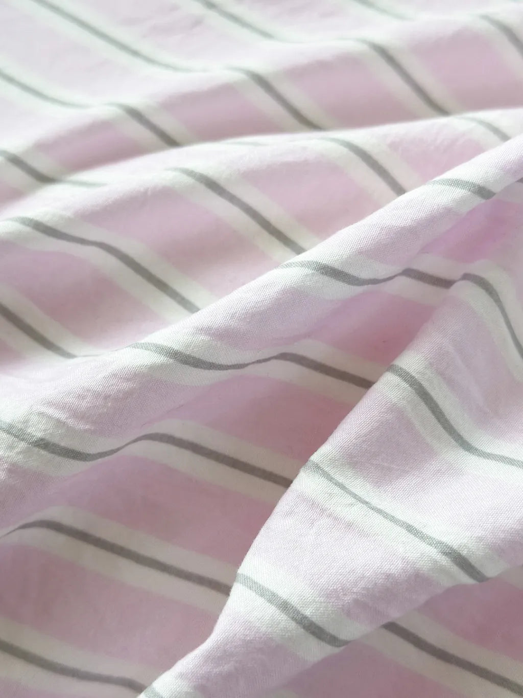 Modern Pinstripe Bedding Set