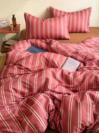 Modern Pinstripe Bedding Set
