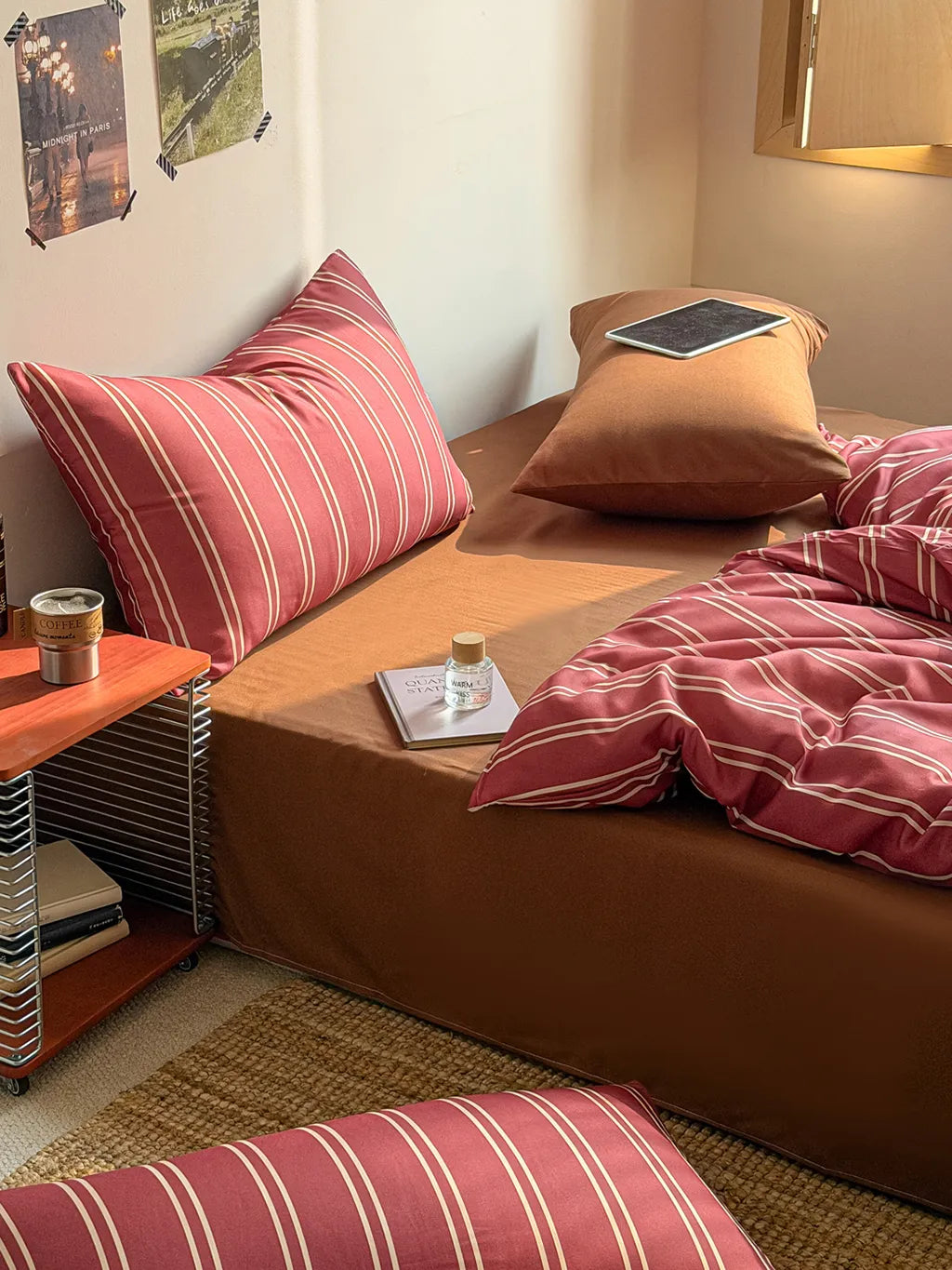 Modern Pinstripe Bedding Set
