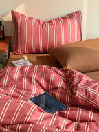 Modern Pinstripe Bedding Set