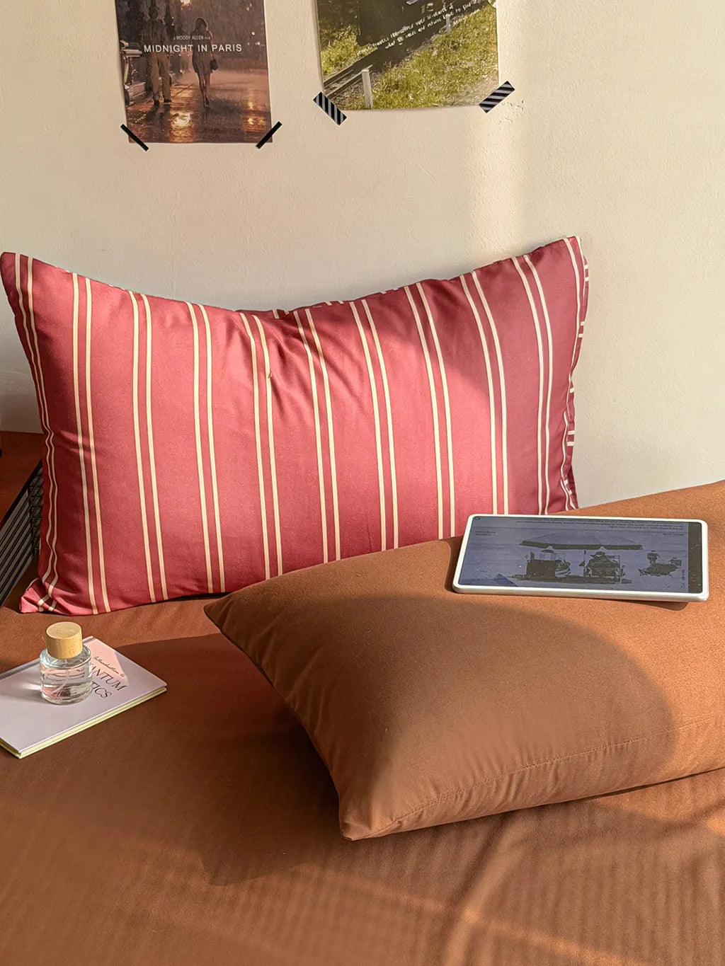 Modern Pinstripe Bedding Set