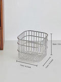 Modern Sliver Desk Storage Basket