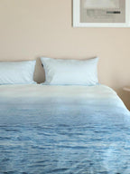 Natural Ombre Blue Coastal Duvet Cover