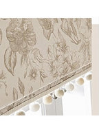 Vintage Toile Linen Blackout Roman Shade